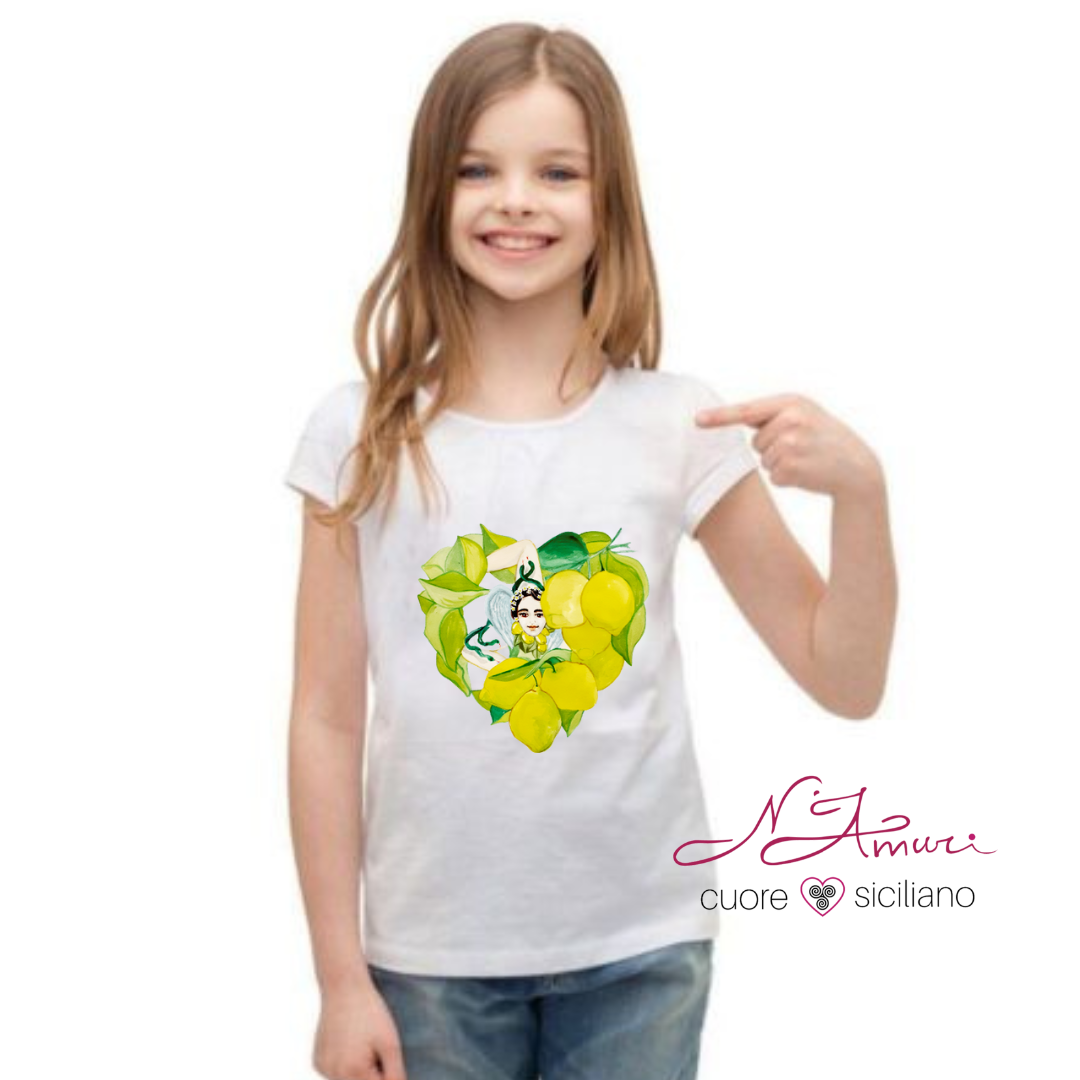 T-SHIRT RAGAZZA | TRINACRIA