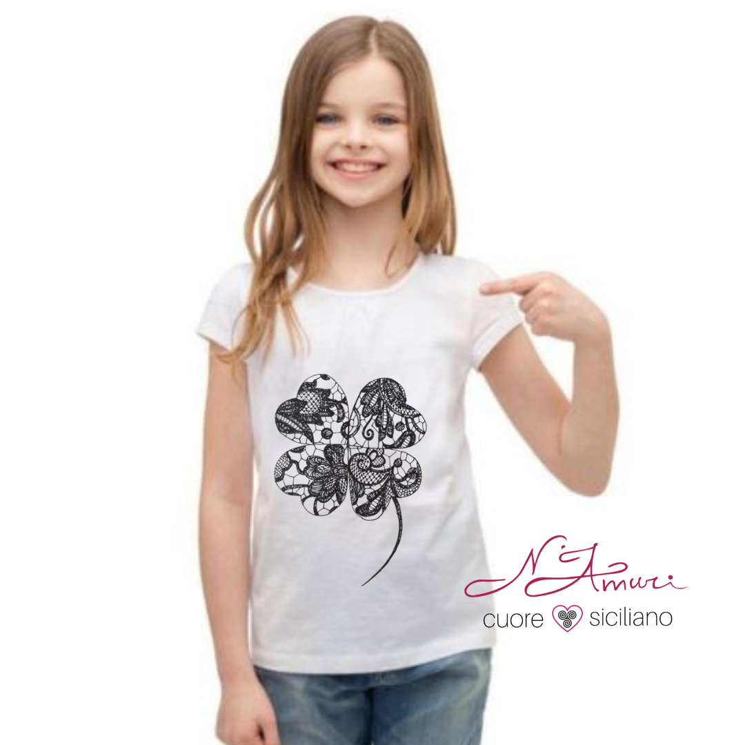 T-SHIRT RAGAZZA | PORTA FORTUNA